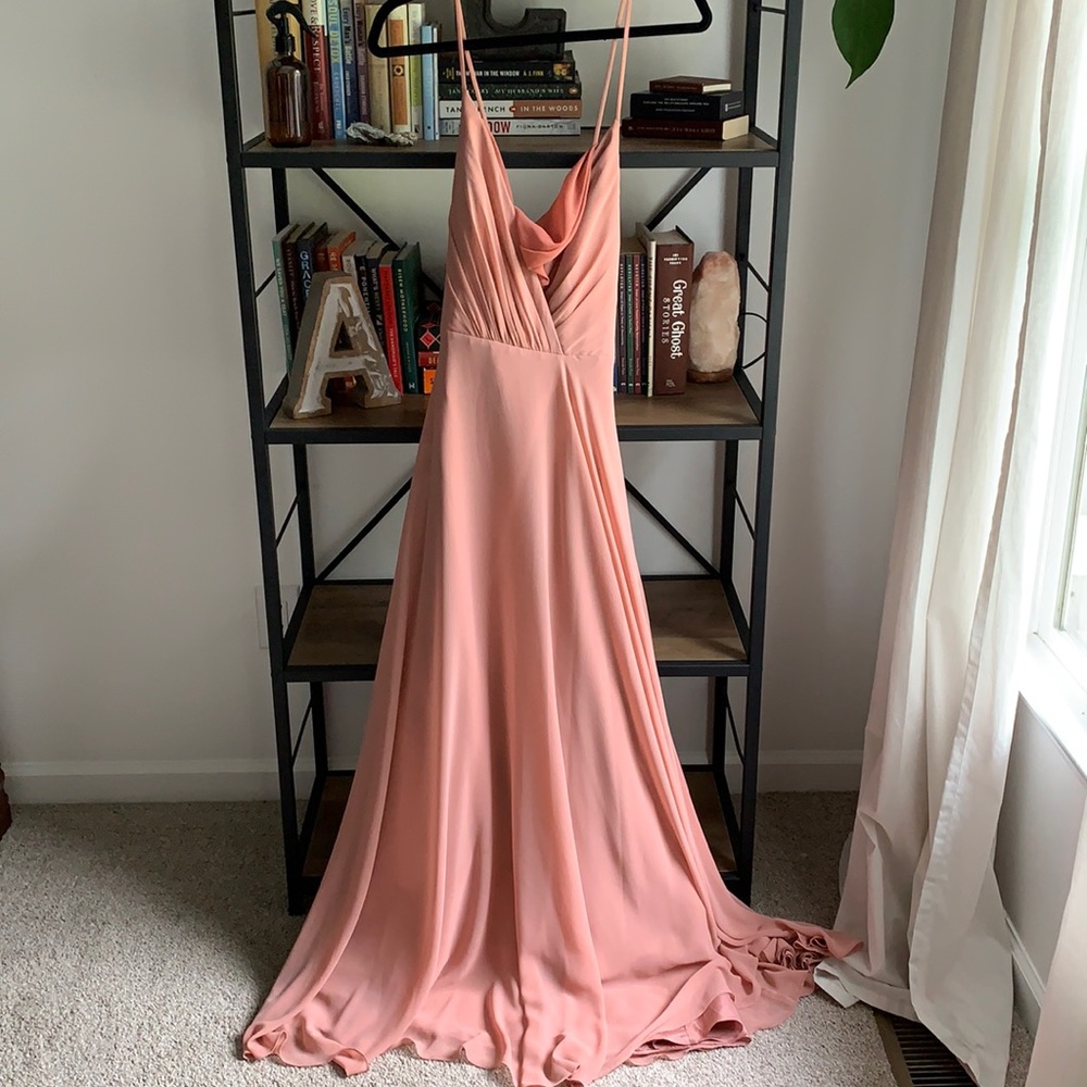 Blush Bridesmaid Dress